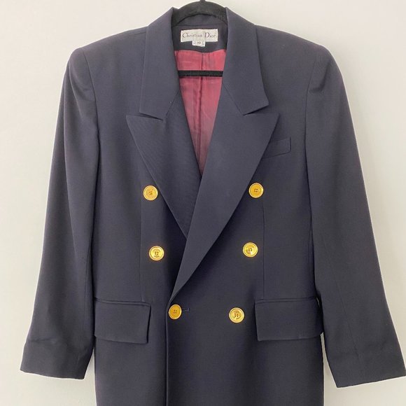 Dior Jackets & Blazers - VINTAGE CHRISTIAN DIOR WOMEN'S SKIRT SUIT